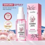 Full English Cherry Blossom Herbal Deodorant Spray Long-Lasting Moisturizing Fragrance