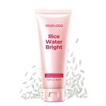 Ceramide & Rice Water Facial Cleanser Natural Brightening Deep Cleaning Face Wash With Moisturizing Cake Formula