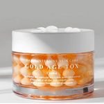 Korean Private Label Vitamin C Magic Facial Cream Moisturizing Anti-Wrinkles Repair Gold Age Tox Capsule Collagen Facial Cream