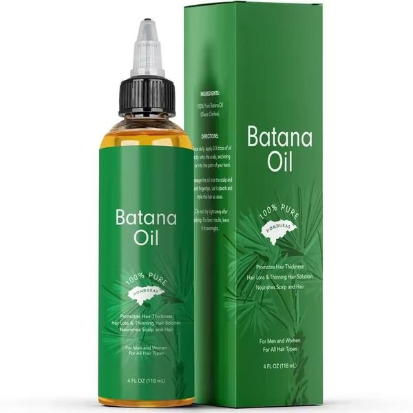 OEM Customization 118 ml 100% Pure Natural Raw Batana Oil Anti-hair Loss Hair Growth and Stabilization for Hair Care