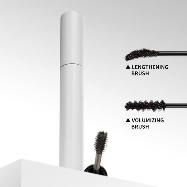 Mascara Voluming Waterproof Quick Dry Black Lengthening Mascara Brush Tube Eyelash Curling Thick Mascara Private Label
