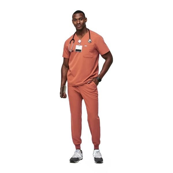 Custom Doctor Scrubs Wholesale Cotton Scrubs for Men/Woman Hospital Uniforms Sets OEM Custom Fashion 2025 Best Artical