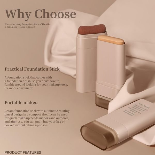 Neutral Moist and Transparent Full Coverage Concealer Foundation Stick Cream Private Label