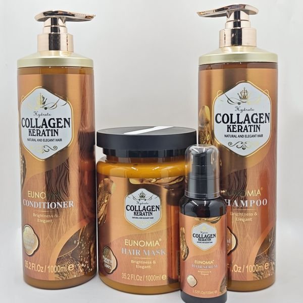 Collagen Hair Repair Treatment Sets Hair Care Shampoo and Conditioner for Hair Smoothing Products
