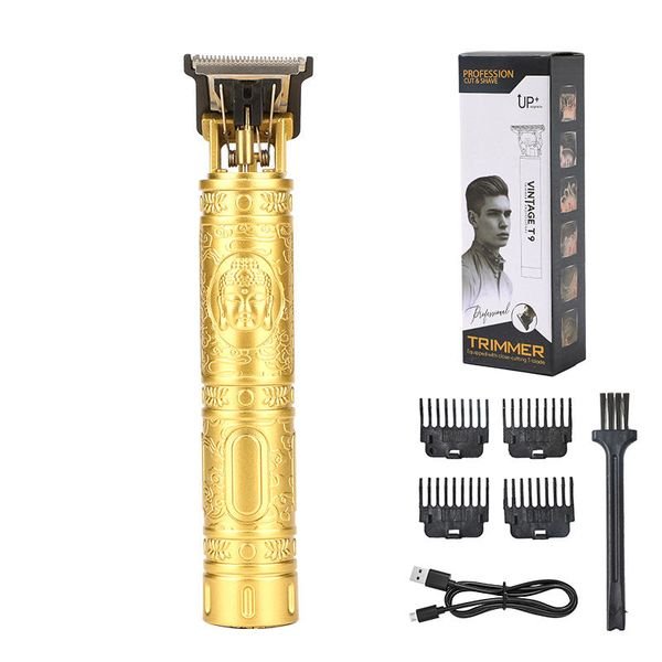 Professional Electric Hairdresser Trimmer Set Stainless Steel Blade USB Charging Hair Removal Beauty Tool