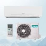 Hisense 12000/18000/24000 Btu Wall Split Non Inverter Air Conditioner Cool&heat Smart R32 Climatiseur Ghana/Sri Lanka Hot Sale