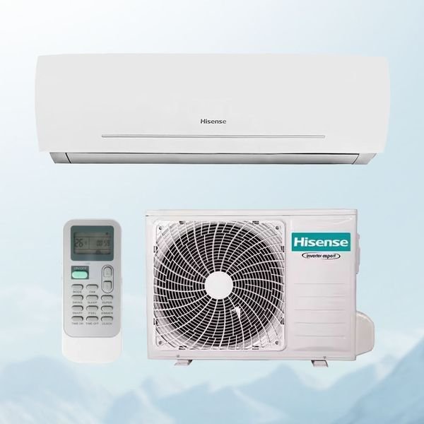 Hisense 12000/18000/24000 Btu Wall Split Non Inverter Air Conditioner Cool&heat Smart R32 Climatiseur Ghana/Sri Lanka Hot Sale